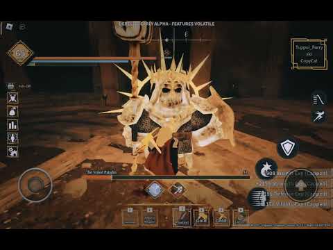 Derelict: Paladin boss x4 40 sec with dagger