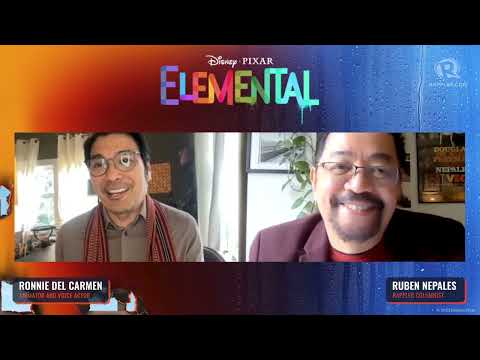 Fil-Am animator and voice actor Ronnie del Carmen on 'Elemental'
