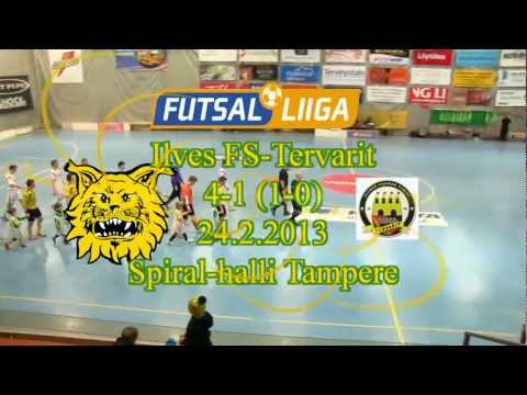 Ilves FS-Tervarit 4-1 (1-0) 24.2.13 Futsal-Liiga maalikooste