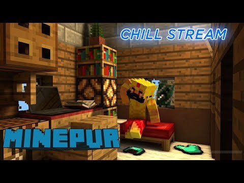 LIVE - Minecraft (hindi) Minepur Chill Stream | LET'S CHILL AND ENJOY OUR TIME........