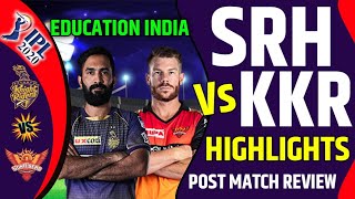 SRH Vs KKR Full Match Highlights Video | kolkata knight riders vs sunrisers hyderabad | kkr vs srh