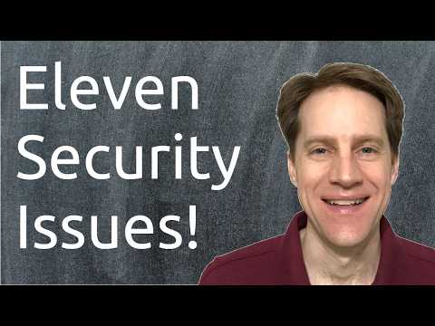 11 Security Issues  | Scaling Postgres 417