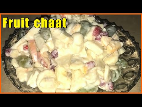 Creamy fruit chaat by Hafsa kitchen (Ramzan Special)