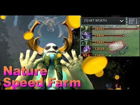 Crazy Nature Prophet Super Fast Farm High Rank - Dota 2