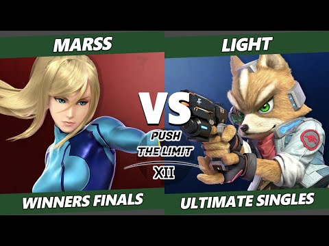 Push the Limit 12 Winners Finals - Marss (ZSS) Vs. Light (Fox) SSBU Ultimate Tournament