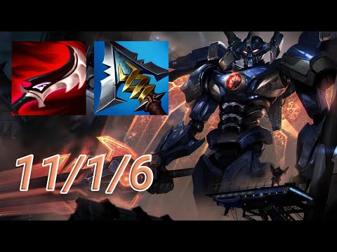 Aatrox Top VS Gangplank | KR Challenger Patch 13.18