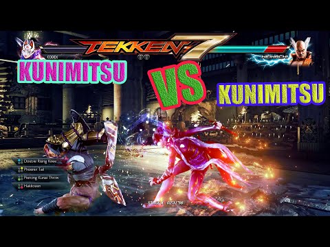 Tekken Seven 💥💥💥  🔥🔥🔥KUNIMITSU vs HEIHACHI fight , Game play June 2022 Tekken 7