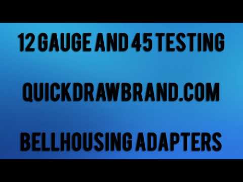 Quick Draw brand bell housing adapter plate kits Bullet Proof Testing Cummins R2.8 and Detroit 3-53