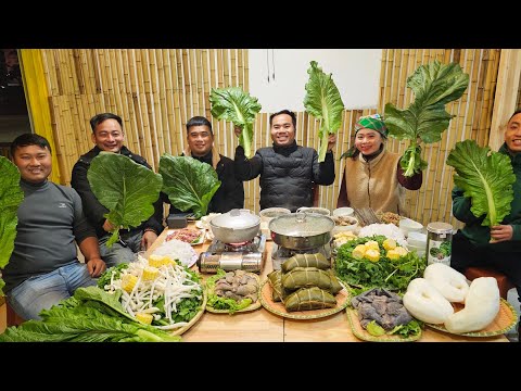 Mở Đại Tiệc Lẩu Tết Gặp Phạm Dũng Phan Diễm Xe Đầu Kéo Mí Tủa Mí Linh Thanh Hiệp. Nguyễn Tất Thắng