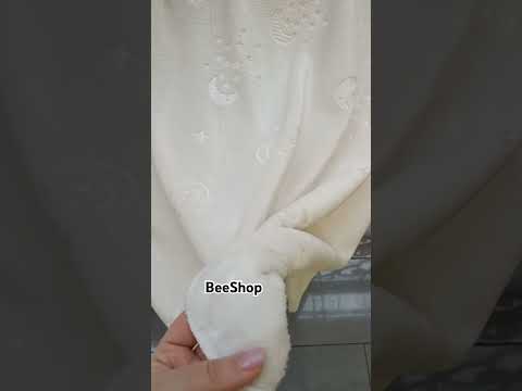 Плед махра велсофт нежный всесезонный для ребенка (молочный) - фото 1 - id-p2555770041