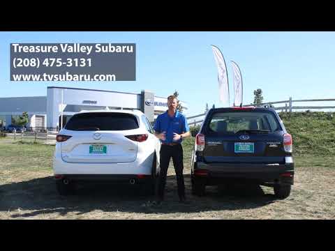 TVS: Subaru Forester and Mazda CX-5 Comparison