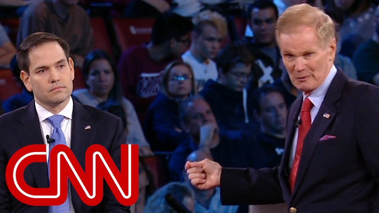 Nelson defends Rubio: He showed up, Gov. Scott did not - YouTube