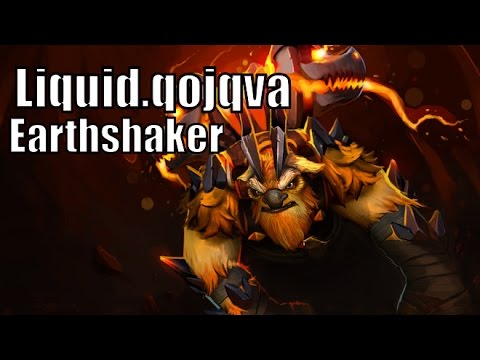 Liquid.qojqva  Earthshaker gameplay - Dota 2