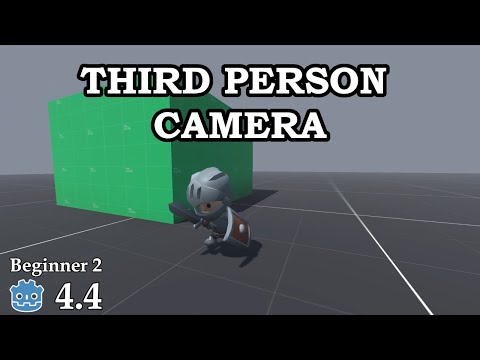 How to create a smooth third person controller / camera - Learn Godot 4 3D - no talking