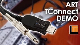 ART TConnect: The easiest way to connect your electric guitar to your computer