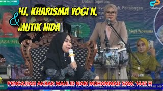Download lagu HJ  KHARISMA YOGI NOVIANA ft MUTIK NIDA | Pengajian Akbar Maulid Nabi ~ Dk. Sipetung Petungkriyono mp3