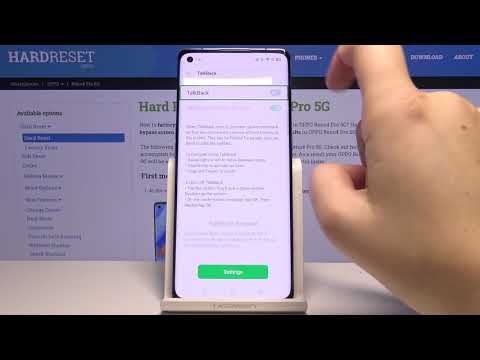 How to Enable TalkBack in OPPO Reno4 Pro – Read Text of Display