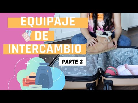 , title : '¿Qué EMPACAR para un año de INTERCAMBIO? TODO lo que NO debes olvidar en la MALETA ✈️ 🧳 🎒😉 | Parte 2'