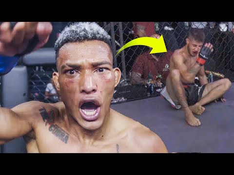 GUERRA TOTAL! LUTADOR SOFRE mas APLICA NOCAUTE BRUTAL no ADVERSÁRIO : SPARTACUS MMA