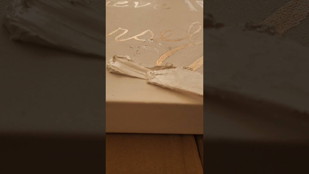 ASMR #thrift canvas #art #thrifthaul #canvas #art #asmr