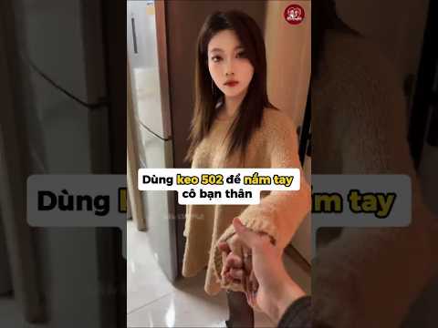 Dùng keo 502 troll bạn thân và cái kết... 🤣
