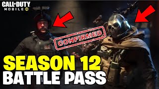 Season 12 Battle Pass Cod Mobile | Season 12 Battle Pass New Character Leak Call of duty mobile