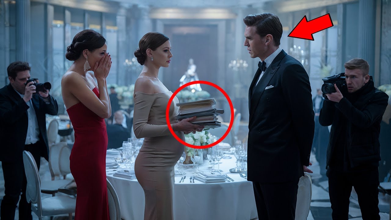 Pregnant Wife Exposes Millionaire Husband’s Mistress at a Party—The Crowd Is Stunned!