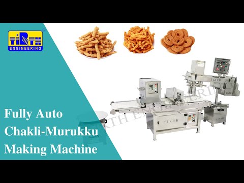 Fully auto murukku making machine