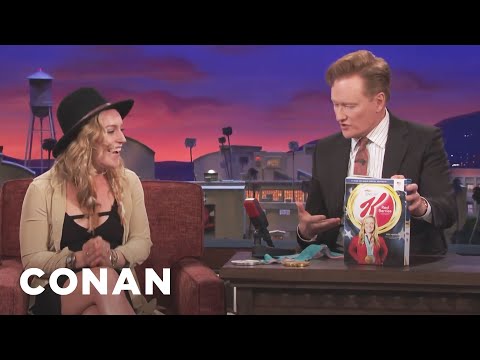 Conan Reveals Jamie Anderson's Kellogg's Cereal Box | CONAN on TBS