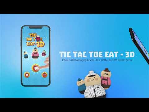Tic Tac Toe Eat - 3d Game Video