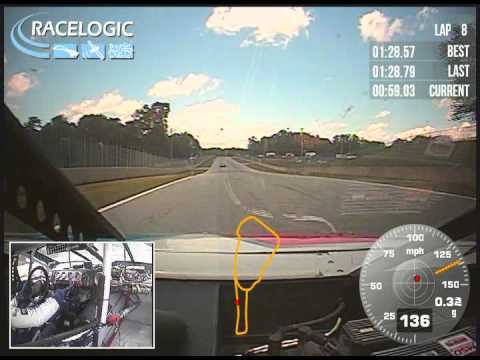 Road Atlanta Onboard with Olly Bryant in a 2005 Dodge Charger Nascar (road race chassis)