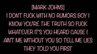 gnash rumors ft  Mark Johns OFFICIAL LYRIC VIDEO