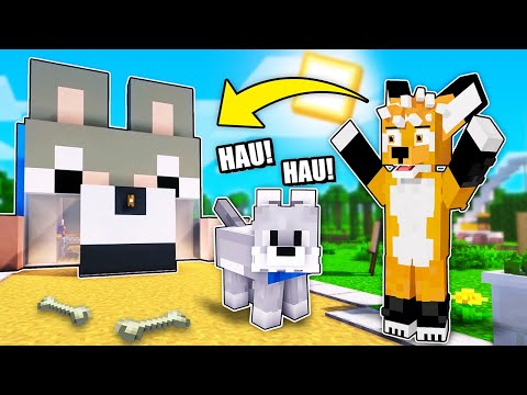 ZBUDOWALIŚMY DOMEK DLA BURKA W SOSNOWICACH w Minecraft!