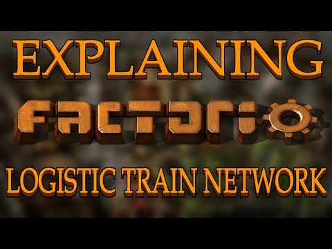 Explaining Factorio: The Logistic Train Network ( LTN MOD)