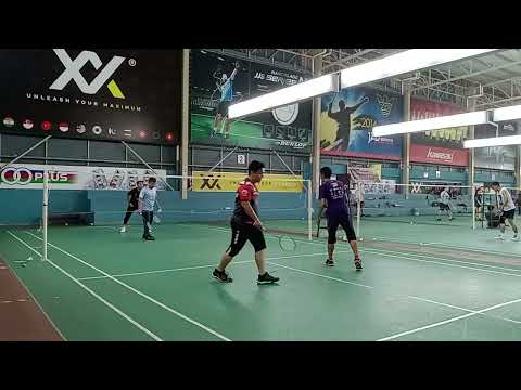 Badminton Jebat Racket Club Men's Double Sparring - Syafiq Sanusi / Dzahir Vs Syed Muzir