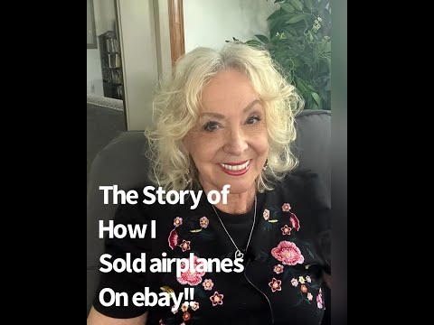 How I went from selling lace to Airplanes on ebay!