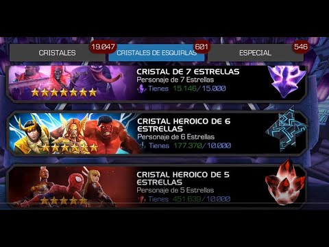 450K!!! 5 star shards horded | 45X 5 Star crystal opening | Marvel Contest of Champions
