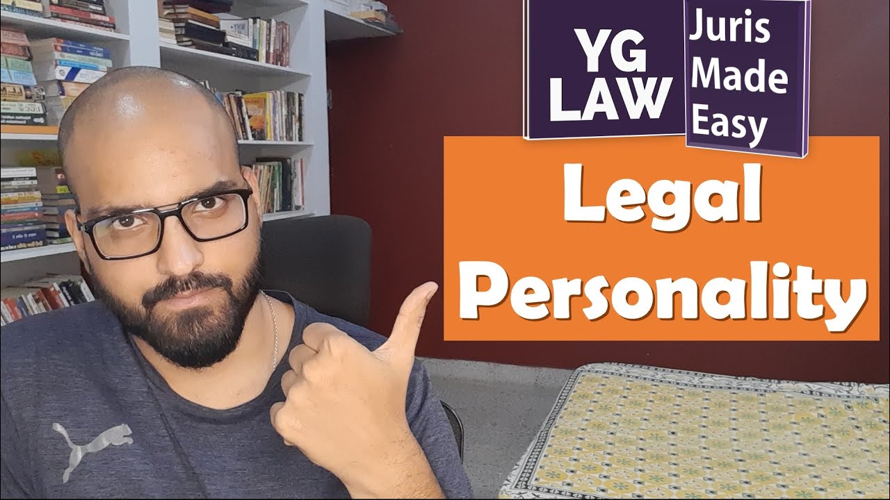 Legal Personality - Jurisprudence