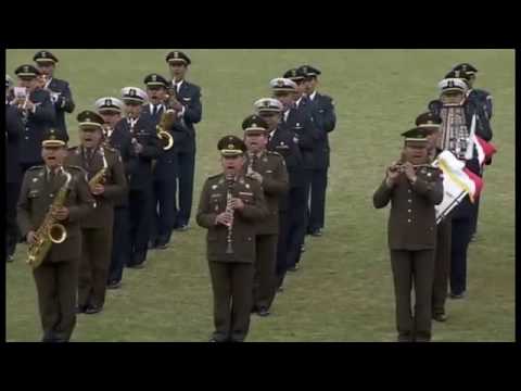 Marcha Tupac  Amaru   " BANDA  DEL EJERCITO PERUANO"  en el Bicentenario de Argentina  2016