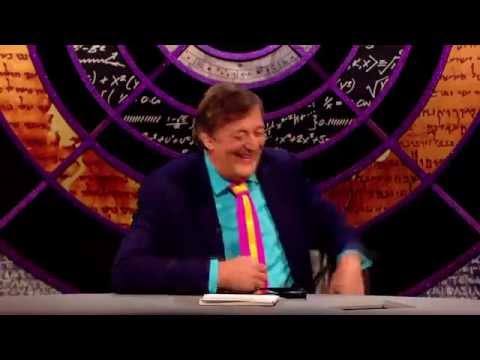Stephen Fry dancing on Qi