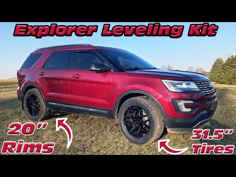 2011-2016 Ford Explorer 1.25" Leveling Kit Install