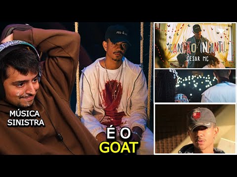 CORINGA REAGE A MÚSICA CANÇÃO INFANTIL - CESAR MC (COMPLETO)