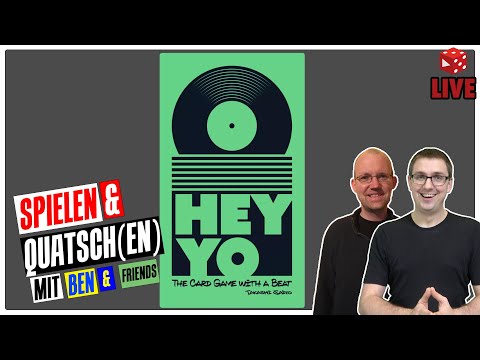 Hey Yo - Das Kartenspiel mit dem Beat - Live Let's Play Rezensionsvideo