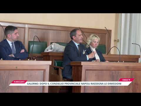 Salerno, after the Provincial Council, Vincenzo Napoli resigns.