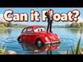 Can a Classic VW Beetle Really Float on Water?