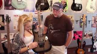 Video thumbnail for Ibanez RGD320 Metallic Grey Sunburst Baritone Electric Guitar by Guitars United
