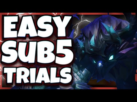 Dauntless Koshai trials - EASIEST sub 5 build and guide