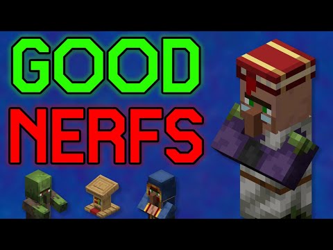 Why the Minecraft Villager Nerf Is GOOD (But Could be Better)