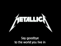 Metallica - "Seek And Destroy" Lyrics (HD) 