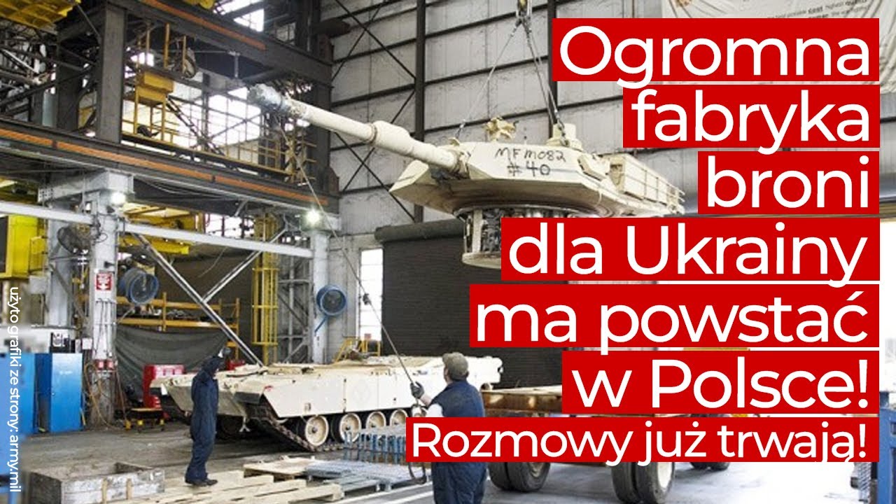 W Polsce ma powstać ogromna fabryka broni dla Ukrainy! Rozmowy już trwają!